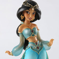 Dulce figura de la Princesa Jasmine de la línea Haute Couture de Walt Disney basada en el clásico Aladdin de 1992.