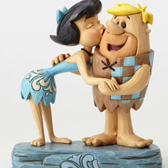 Romántica figura de Betty y Pablo Mármol basada en la serie de animación de la productora Hanna-Barbera Productions.