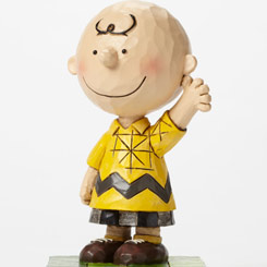 Figura de Goodman Charlie Brown basada en los comics de Penauts de Charles M. Schulz, el artista Jim Shore ha elaborado esta figura con unos 11,50 cm., de altura.