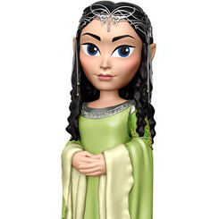 Figura de Arwen realizada en vinilo perteneciente a la línea Rock Candy de Funko. La figura tiene una altura aproximada de 13 cm., y está basada en la popular saga El Señor de los Anillos. 