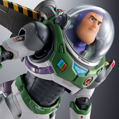 ¡Hasta el infinito y más allá! ¡Buzz Lightyear, como se ve en su "Traje Alfa" de la película de Pixar "Lightyear", se une a S.H.Figuarts! Numerosas opciones y accesorios le permiten recrear sus escenas favoritas de la película.
