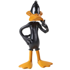 Figura articulada de Daffy Duck basado en la serie Looney Tunes. Puedes mover tus brazos y piernas. Mide aproximadamente 11 cm. El regalo perfecto para fans de los Looney Tunes