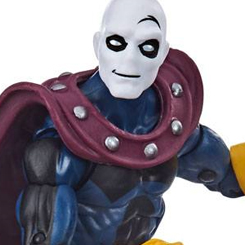 Figura Morph de la línea "Marvel Legends" totalmente articulada. Tiene una altura aproximada de 15 cm., y viene con accesorios en un embalaje de caja de ventana. 