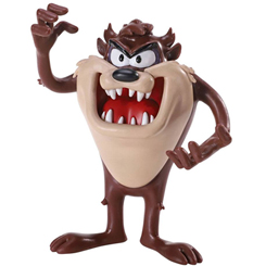 Figura articulada de Taz Tasmanian Devil basado en la serie Looney Tunes. Puedes mover tus brazos y piernas. Mide aproximadamente 9 cm. El regalo perfecto para fans de los Looney Tunes