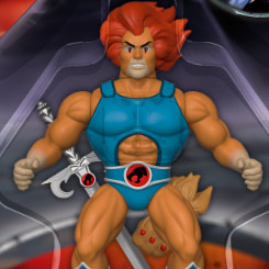 Figura articulada de Lion-O basada en los Thundercats. Esta preciosa figura con un toque retro tiene una altura aproximada de 10 cm.