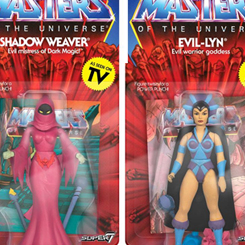 ¡¡Por el poder de Grayskull!! Disfruta de este espectacular pack formado por Shadow Weaver y Evil-Lyn basados en Masters of the Universe, también conocido por sus siglas MOTU,