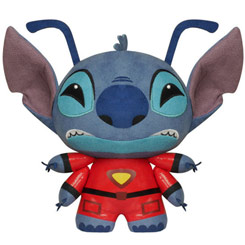 Peluche oficial de Stitch 626 basado en el clásico de Disney Lilo y Stitch. Ahora puedes disfrutar con este divertido peluche oficial de Stitch con una altura aproximada de 14 cm.