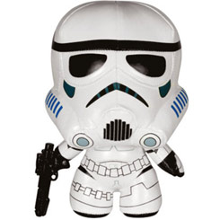 Peluche oficial de Stormtrooper basado en la saga Star Wars de George Lucas. Ahora puedes disfrutar con este divertido peluche oficial de este soldado Imperial con una altura aproximada de 14 cm. 