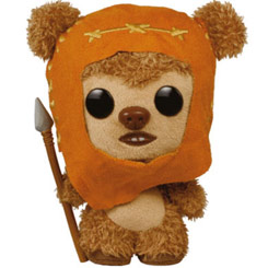 Peluche oficial del Ewok Wicket Warrick basado en la saga Star Wars de George Lucas. Ahora puedes disfrutar con este divertido peluche oficial de este simpático Ewok con una altura aproximada de 14 cm. 