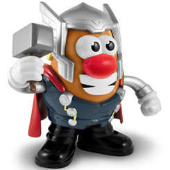 Espectacular Mr. Potato Edición Especial de Thor basado en los populares comics de Los Vengadores de Marvel. 