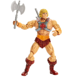 Figura de 40 Aniversario He-Man basada en la serie de He-man y los Masters del Universo también conocido como MOTU. En esta ocasión Mattel ha realizado una nueva colección Masterverse de Masters of the Universe.