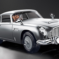 Réplica James Bond Aston Martin DB5 Edición Goldfinger. El Aston Martin DB5 de James Bond de Goldfinger (1964) con auténticos gadgets, como el asiento eyectable