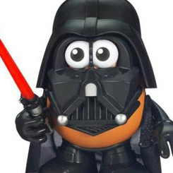 Divertido Mr Potato en edición especial de Darth Vader de Star Wars. Para niños mayores de 2 años. Producto Oficial. Potato Star Wars.