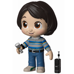 Figura de Mike realizada en vinilo perteneciente a la línea ¡5 Estrellas! de Funko. La figura tiene una altura aproximada de 8 cm., y está basada en la serie de televisión Stranger Things.