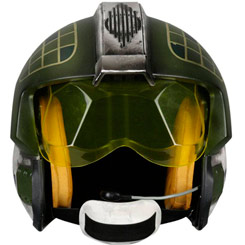 Réplica 1/1 Casco del Gold Leader Rebel Pilot basado en la saga de Star Wars. Este casco ha sido escaneado digitalmente para que sea una copia exacta del que vimos en la gran pantalla.