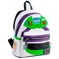 Preciosa y divertida mini mochila de Buzz Lightyear basado en el famoso personaje de Walt Disney. Perfecto para pasar un día mágico y cuqui. Esta preciosa pieza de coleccionista está realizado en Cuero PU y poliéster,