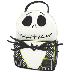 Entrañable mochila de Jack Skellington basado en la popular pelicula de la factoría Disney "Pesadilla antes de Navidad". Perfecto para pasar una noche mágica.