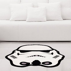 Original alfombra inspirada en los Stormtrooper de la mítica saga de “Star Wars”. Producto con Licencia Oficial Star Wars.