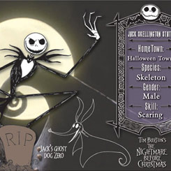 Litografía clave de Jack Skellington. Producto Limitado a 1000 unidades. Producto oficial de Disney.