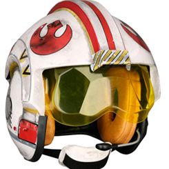 Réplica 1/1 Casco de Luke Skywalker basado en la saga de Star Wars. Este casco ha sido escaneado digitalmente para que sea una copia exacta del que vimos en la gran pantalla. 