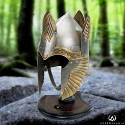 Réplica oficial y a tamaño real del casco de Isildur basado en la trilogía de películas de “El Señor de los Anillos”. Diseñado para colmar las exigencias de los seguidores de Tolkien.