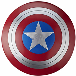Icónico en su diseño y durabilidad, el escudo de juego de rol premium rojo, blanco y azul del Capitán América es la última combinación de ataque y defensa. Específicamente modelado con el símbolo de la marca registrada del Primer Vengador