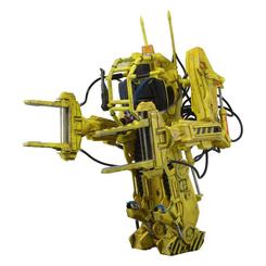 La réplica Power Loader Aliens impone antes incluso de colocarla en la vitrina. Su amarillo industrial, los cables visibles y la silueta del P-5000 convierten esta pieza en una presencia mecánica difícil de ignorar.