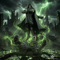 El poder de Latveria se alza sobre las ruinas con una presencia que domina la mirada. La estatua Doctor Doom Avengers: Doomsday Legacy Replica 1/4 de Iron Studios combina escala monumental, pintura a mano, base de diorama propia y brazos alternativos.