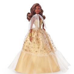 Muñeca Barbie original de Mattel de la colección "Barbie Signature". Se entrega con peana (la muñeca no se sostiene por sí sola), certificado de autenticidad y otros accesorios en una caja con ventana.