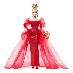 Descubre la elegancia atemporal de Barbie Signature 80th Anniversary Blonde, una pieza de colección que celebra ocho décadas de estilo con el sello de calidad Mattel. 