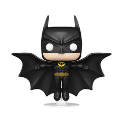 Celebra el 85 aniversario de Batman con la exclusiva figura POP! Deluxe de vinilo "Batman Soaring". Con un tamaño aproximado de 9 cm, esta figura captura a la perfección al Caballero Oscuro 