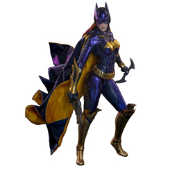 Celebra los 30 años de Sideshow con la impresionante figura de Batgirl a escala 1/6 en su exclusiva versión púrpura y dorada, inspirada en el aclamado videojuego Batman: Arkham Knight. 