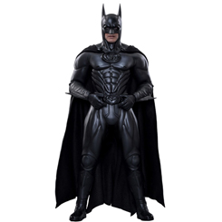 Revive la época dorada de Batman & Robin con esta impresionante figura de acción de Batman en escala 1/6, celebrando el 85 aniversario del Caballero Oscuro. Basada en la interpretación de George Clooney