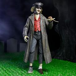 La figura articulada definitiva de Beetlejuice de 18 cm revive al icónico "bio-exorcista" del clásico de Tim Burton de 1988. Con su icónico look de "guía turístico" que lució en su primera gran aparición en la película