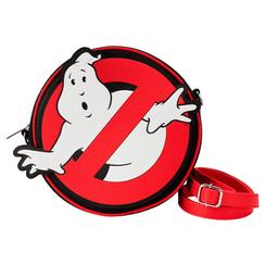 Energía paranormal con estilo urbano. El Bolso Logo Glow Ghostbusters Loungefly rinde homenaje al emblema más mítico de Cazafantasmas con un diseño circular que cobra vida al anochecer gracias a sus detalles