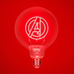 El espíritu heroico de Los Vengadores ilumina cualquier espacio con esta impresionante bombilla LED neón Marvel Avengers. Diseñada para los auténticos seguidores del universo Marvel, esta bombilla E27 