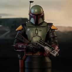 Busto de Boba Fett de Star Wars: The Book of Boba Fett a escala 1/6 y con unos 15 cm de altura. Diseñado por Chris Sears, es una edición limitada a 3000 unidades e incluye certificado numerado a mano.