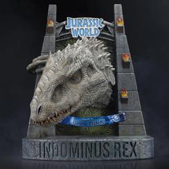 Descubre el impresionante Busto Jurassic World Indominus Rex, una obra maestra del diseño genético.

El Indominus Rex de Henry Wu no fue criado, fue diseñado. Este increíble busto representa una hazaña revolucionaria en la hibridación, combinando