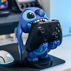 La ternura desenfrenada de Stitch se convierte en tu aliado tecnológico con este Cable Guy Smiley Stitch de 20 cm, el soporte perfecto que combina el espíritu juguetón de Disney con la funcionalidad 