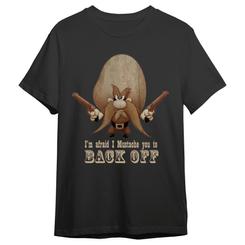 El humor más clásico de Looney Tunes se viste de estilo western con esta camiseta Sam Looney Tunes para adulto, una prenda con mucha personalidad que convierte a Yosemite Sam en el protagonista absoluto con un diseño directo