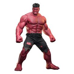 ¡Prepárate para la furia desatada con la Figura de Acción 1/6 Red Hulk de Captain America: Brave New World! Esta impresionante figura de 47 cm, creada por Sideshow y Hot Toys