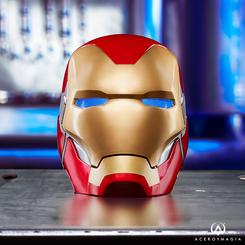 Descubre la asombrosa reproducción del casco de Iron Man Mark LXXXV de la serie Marvel Legends. Este casco premium, inspirado en la apariencia del personaje en "Avengers: Endgame" de Marvel Studios