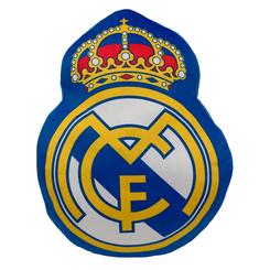 Su diseño convierte el escudo en el centro de todas las miradas y hace que este cojín Real Madrid resulte ideal para dar un toque futbolero elegante y reconocible sin recargar el ambiente. 