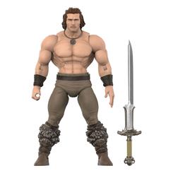 ¡Conan el Bárbaro regresa para dominar tu colección con la nueva Conan the Barbarian 1982 Deluxe Action Figure de 18 cm! Inspirada en la película clásica de 1982, esta figura a escala 7"