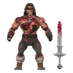 ¡Añade a tu colección una pieza brutal y nostálgica con la figura Conan the Barbarian 1982 Vintage Collection en su versión Blood Splatter! Esta figura de acción de 14 cm captura a Conan 