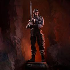 ¡Prepárate para experimentar la grandeza de Conan el Bárbaro en una nueva edición espectacular! Presentamos la Estatua Elite Series de Conan en escala 1:2 - Edición Warpaint, un tributo impresionante a la épica película de espada y brujería.