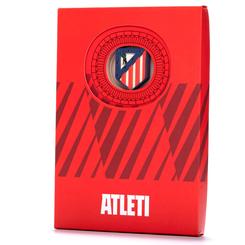 El rojo del Atleti cobra protagonismo en este cuaderno A5 Atlético de Madrid, una libreta con personalidad propia que convierte cada nota, boceto o idea en una experiencia mucho más especial. 