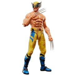 Figura de Wolverine Marvel Legends con la fuerza visual de una pieza que convierte cualquier estantería en un rincón de culto del universo Marvel. Esta action figure de Wolverine de 15 cm captura con gran fidelidad