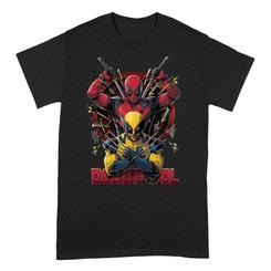 Viste con estilo y personalidad con la Camiseta Deadpool And Wolverine Pose. Esta camiseta de alta calidad es un tributo a dos de los personajes más icónicos del universo Marvel: Deadpool y Wolverine.