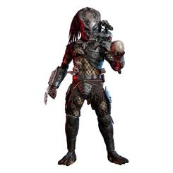 El letal cazador intergaláctico cobra vida en esta figura Predator 2.0 Deluxe a escala 1/6 de 34 cm, diseñada por Sideshow y Hot Toys con un nivel de fidelidad increíble al clásico de 1987.